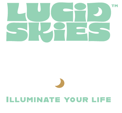 lucid skies + lucid links logo